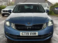 Used Skoda Octavia SE L 150 HP (110 kW) 2019 Blue Estate