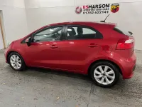 Used Kia Rio 109 HP (80 kW) 2015 Red Hatchback