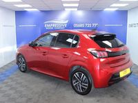 Used Peugeot 208 Allure 100 HP (73 kW) 2021 Red Hatchback