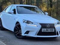 Used Lexus IS300h Sport Line 223 HP (164 kW) 2016 White Sedan