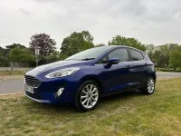 Second-hand Ford Fiesta Titanium 100 CP (73 kW) 2017 Albastru Hatchback