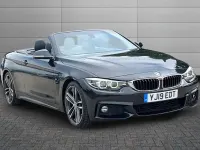 Used BMW 420 M Sport 184 HP (135 kW) 2019 Black sapphire metallic paint Cabriolet