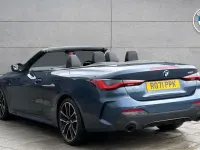 Usado BMW 420 M Sport 192 HP (141 kW) 2021 Azul Cabrios