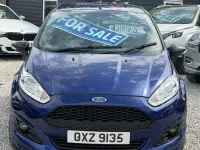 Used Ford Fiesta ST-Line 140 HP (102 kW) 2017 Blue Hatchback