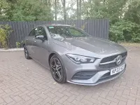 Used Mercedes CLA180 AMG Line Premium 136 HP (100 kW) 2023 Grey Coupe