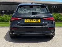 Used Audi A3 Sport 150 HP (110 kW) 2023 Black Sedan