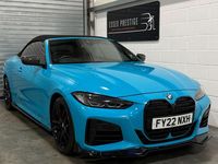 Used BMW M440 M Sport 2022 Blue Sedan