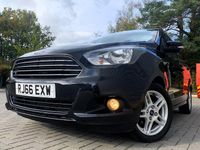 Used Ford Ka Plus Zetec 70 HP (51 kW) 2016 Black Hatchback