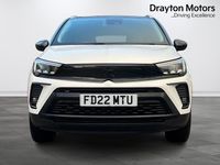 Used Vauxhall Crossland Ultimate 110 HP (80 kW) 2022 White SUV
