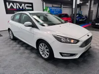 Used Ford Focus Titanium 115 HP (84 kW) 2015 White Hatchback