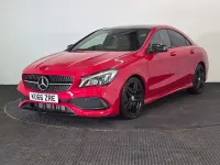 Used Mercedes CLA220 AMG line 2016 Red Coupe
