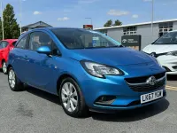 Used Vauxhall Corsa 75 HP (55 kW) 2017 Blue Hatchback
