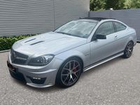 Begagnad Mercedes C63 AMG AMG 2014 Silver Sportkupé