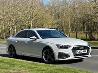 Used Audi A4 S-Line 163 HP (119 kW) 2022 White Sedan