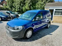 Used VW Caddy 74 HP (54 kW) 2012 Blue MPV