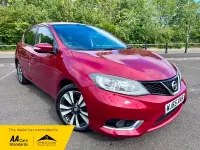 Used Nissan Pulsar N-TEC 110 HP (80 kW) 2015 Red Hatchback