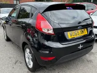 Used Ford Fiesta Zetec 82 HP (60 kW) 2015 Black Hatchback