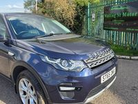 Used Land Rover Discovery Sport HSE 180 HP (132 kW) 2015 Blue SUV