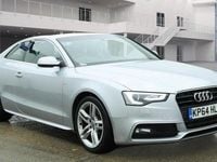 Used Audi A5 S-Line 177 HP (130 kW) 2014 Silver Coupe
