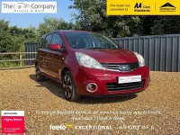 Used Nissan Note Acenta 110 HP (80 kW) 2012 Red MPV