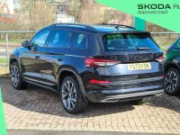 Used Skoda Kodiaq SportLine 150 HP (110 kW) 2023 Black magic pearl effect SUV