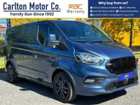 Used Ford Transit Custom Sport 185 HP (136 kW) 2020 Blue Van