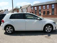 Used VW Golf VII Edition 125 HP (91 kW) 2016 White Hatchback