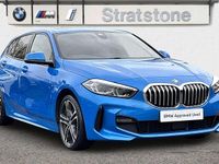 Used BMW 118 M Sport 134 HP (98 kW) 2022 Blue Hatchback
