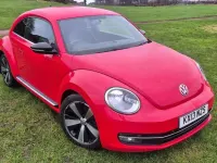 Used VW Beetle Sportline 140 HP (102 kW) 2013 Red Hatchback