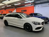 Used Mercedes CLA220 AMG line 177 HP (130 kW) 2016 White Coupe