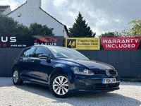 Used VW Golf VII SE 105 HP (77 kW) 2014 Blue Hatchback