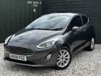 Used Ford Fiesta Titanium 98 HP (72 kW) 2018 Grey Hatchback