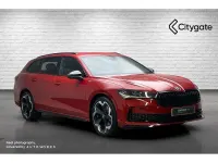Used Skoda Superb SportLine 150 HP (110 kW) 2025 Carmine red metallic Estate