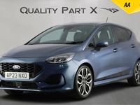 Used Ford Fiesta ST-Line X 100 HP (73 kW) 2023 Blue Hatchback