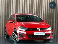 Used VW Golf VII GTD 184 HP (135 kW) 2017 Red Hatchback