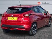 Used Nissan Micra Tekna 2017 Red Hatchback
