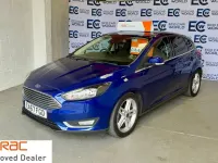 Usado Ford Focus Titanium 125 HP (91 kW) 2017 Azul Citadino