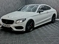 Used Mercedes C250 AMG Line Premium Plus 204 HP (150 kW) 2016 White Coupe