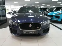 Used Jaguar XF S 300 HP (220 kW) 2016 Blue Sedan
