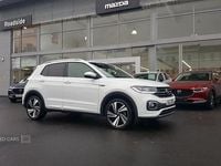 Used VW T-Cross R-line 2021 White SUV