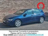 Used VW Golf VIII Life 130 HP (95 kW) 2023 Blue Hatchback