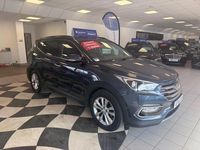 Used Hyundai Santa Fe Premium 2016 Blue SUV