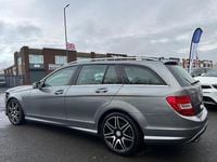 Usado Mercedes C220 AMG 170 HP (125 kW) 2013 Prateado Carrinha