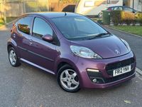 Used Peugeot 107 Allure 68 HP (50 kW) 2012 Purple Hatchback