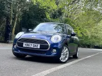 Used Mini Cooper Hatch 136 HP (100 kW) 2017 Blue Hatchback