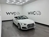 Begagnad Audi A5 Cabriolet S-Line 190 HK (139 kW) 2018 Vit Cab
