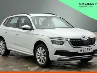 Used Skoda Kamiq SE 70 HP (51 kW) 2023 Moon white metallic SUV