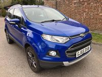 Used Ford Ecosport Titanium 125 HP (91 kW) 2015 Blue SUV