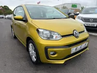 Used VW up! high up! 75 HP (55 kW) 2017 Yellow Hatchback