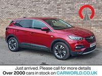 Used Vauxhall Grandland X Sport 130 HP (95 kW) 2018 Red SUV